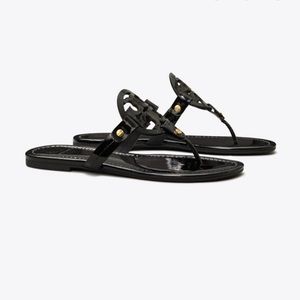 Tory Burch patent leather sandals